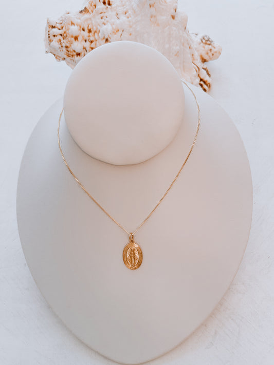 OroAmerigo Roma Miraculous Mary Medal. (back soon!)