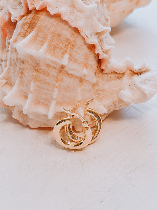 OroAmerigo chunky tube hoop.