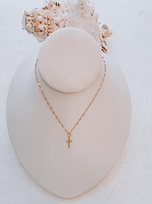 OroAmerigo Sunrise Collection with cross pendant